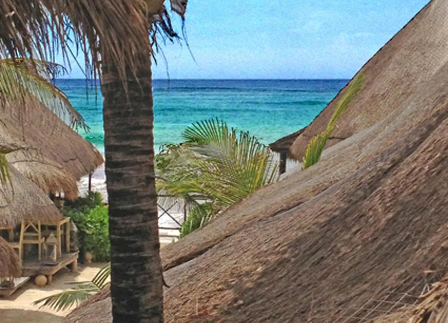 *** Hotel Punta Piedra Beach Posada Tulum Mexiko